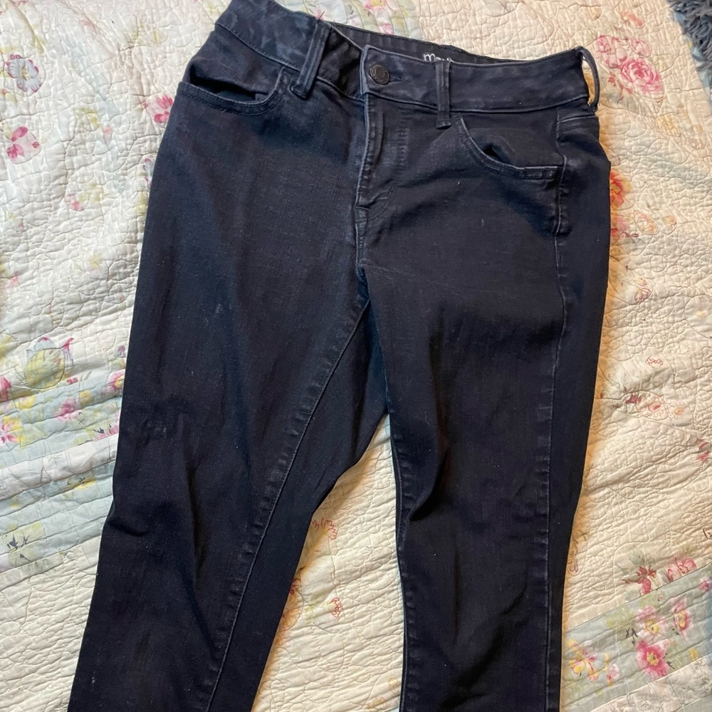 Black Skinny Denim Jeans